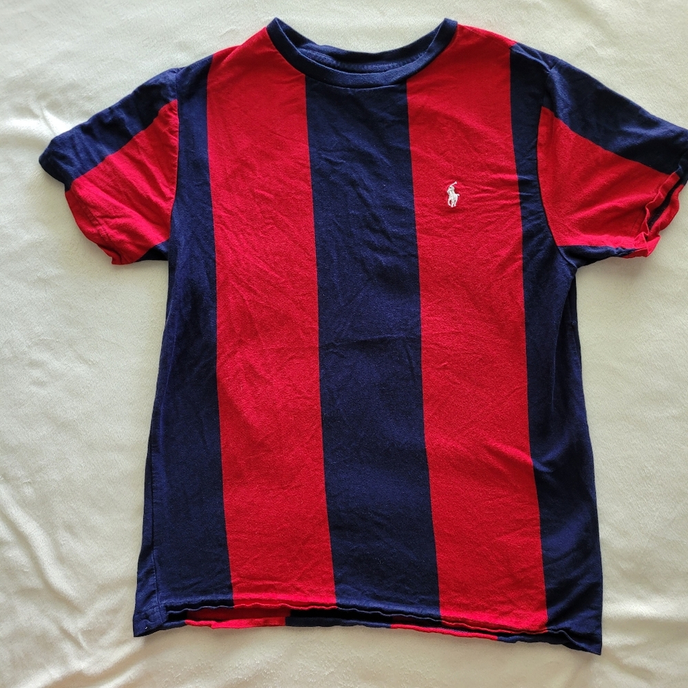 Polo by Ralph Lauren boys striped t-shirt size 14-16